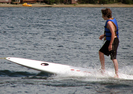 Waterskiing